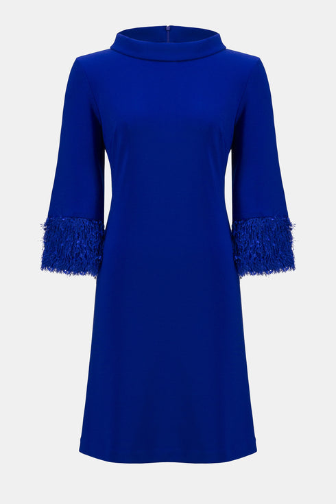 Joseph Ribkoff Kleid in A-Linie aus feinem Jersey und neuartigem Stoff
